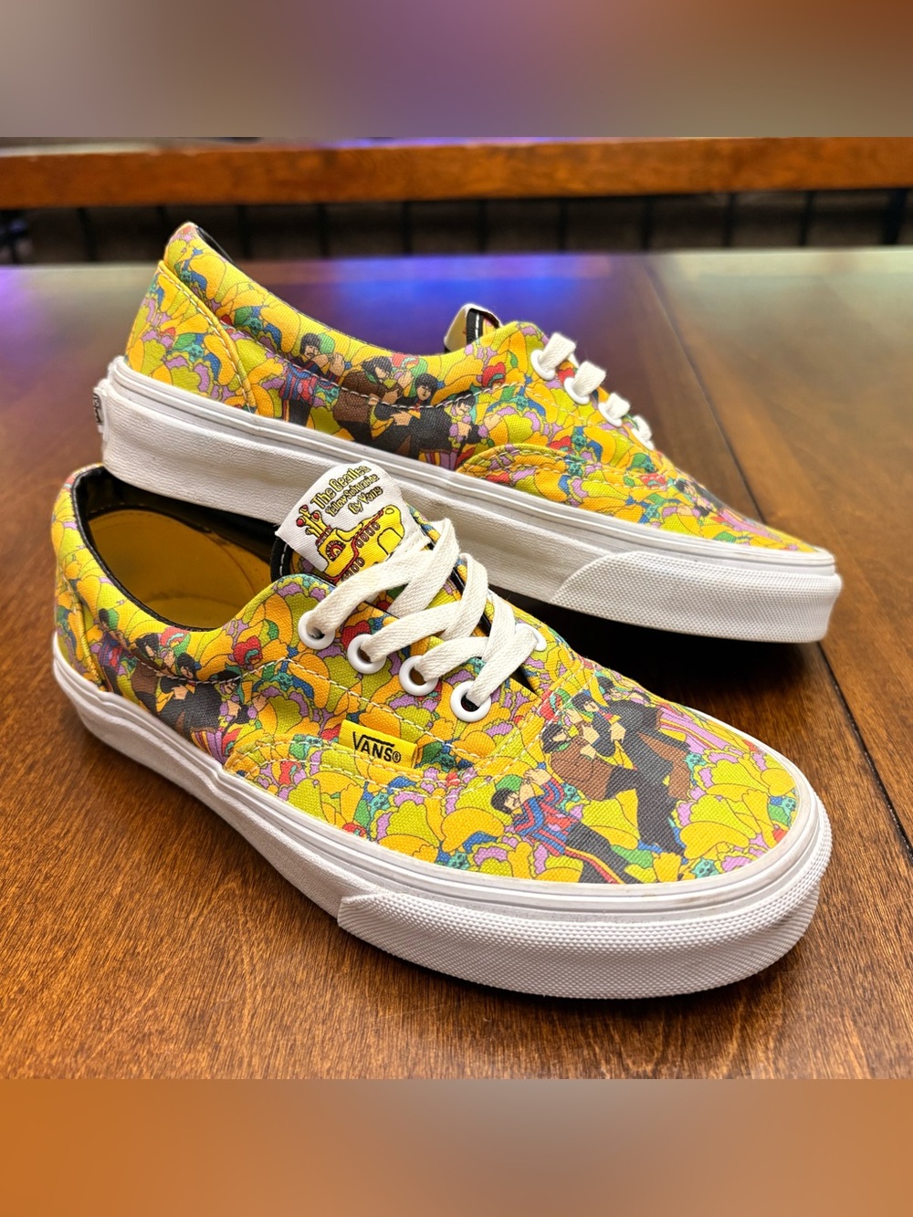 Vans X The Beatles “Yellow Submarine” Era Sneakers / Women’s 6 Men’s 4.5